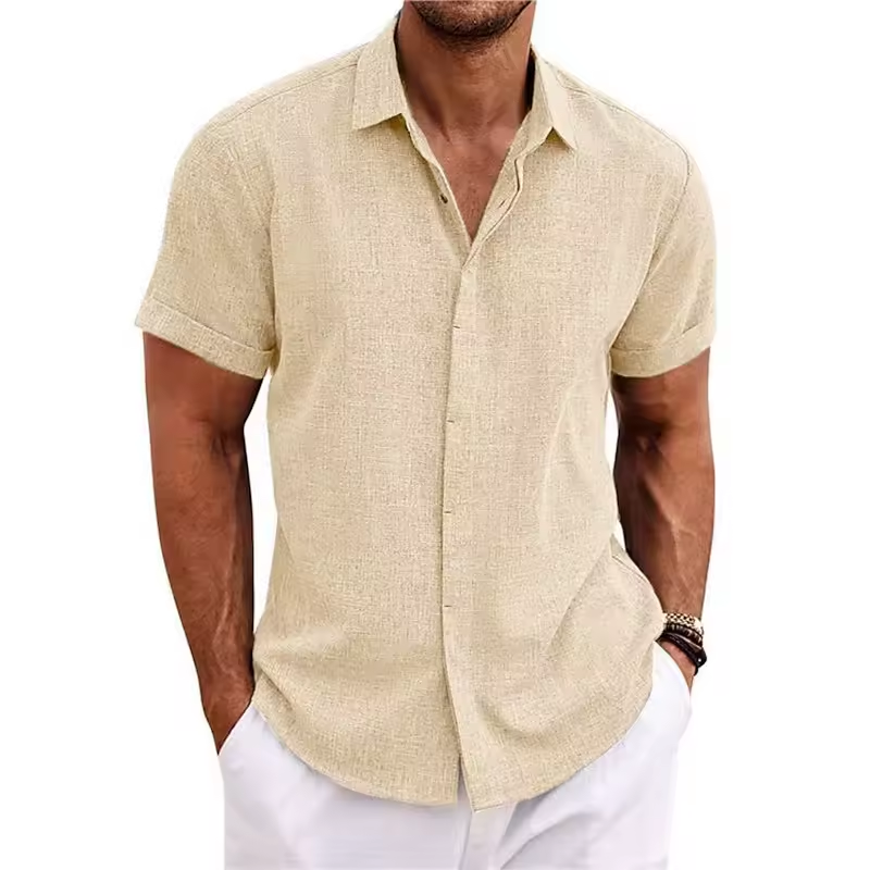 Hugo™ | Chemise manches courtes en lin