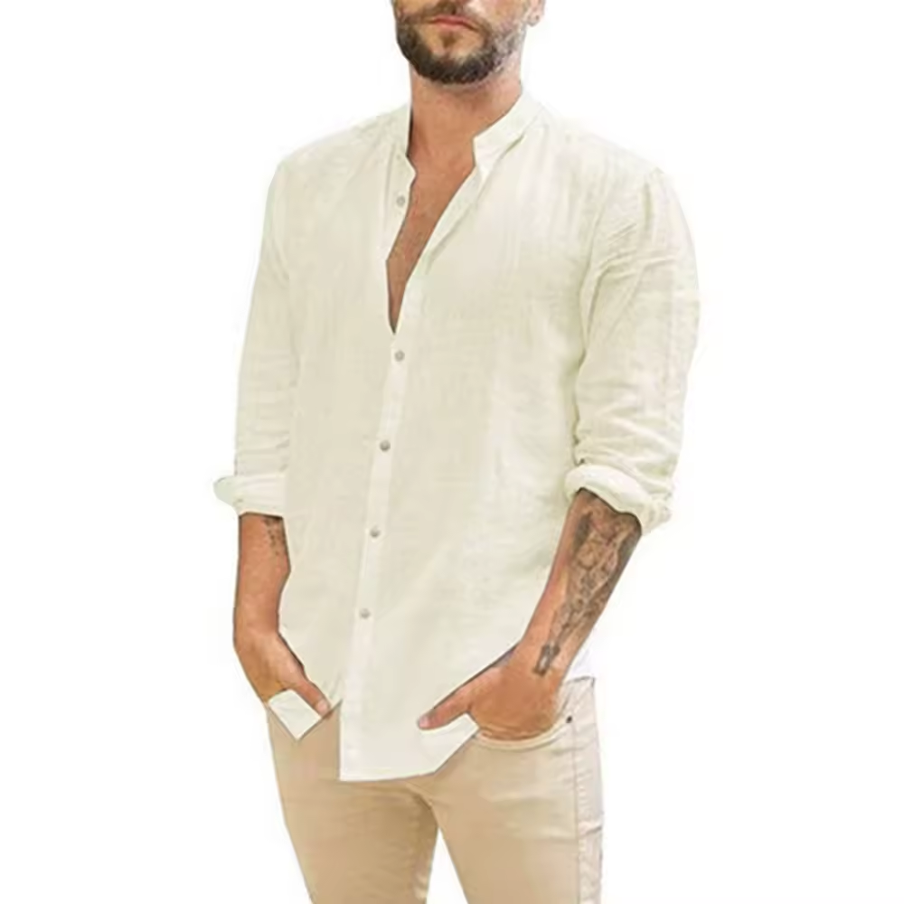Matteo™ | Chemise manches longues en lin
