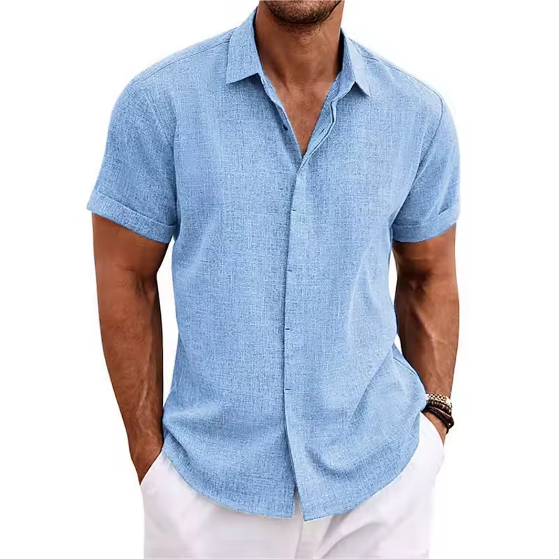 Hugo™ | Chemise manches courtes en lin
