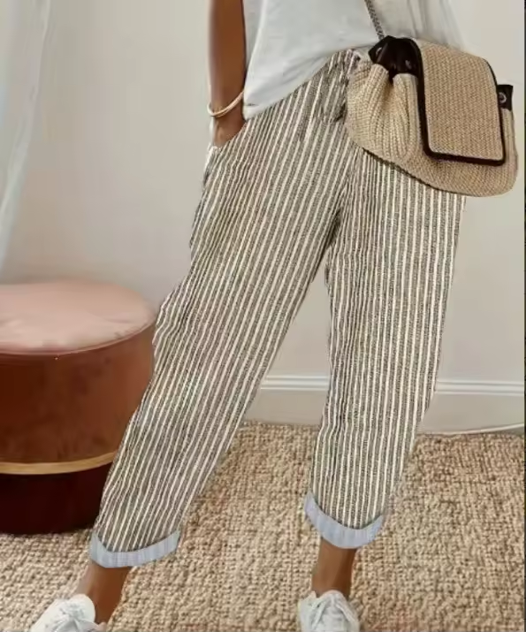 Margot™ | Pantalon d’été à rayures