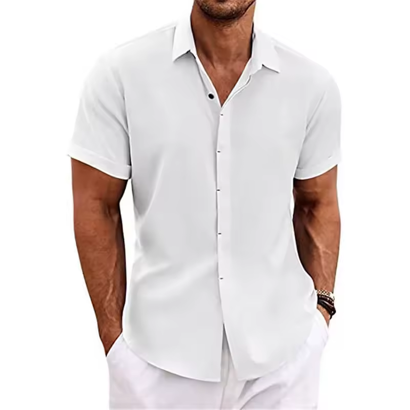 Hugo™ | Chemise manches courtes en lin