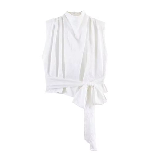 Camille™ | Top élégant effet satin