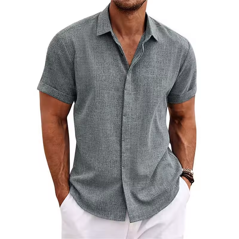 Hugo™ | Chemise manches courtes en lin