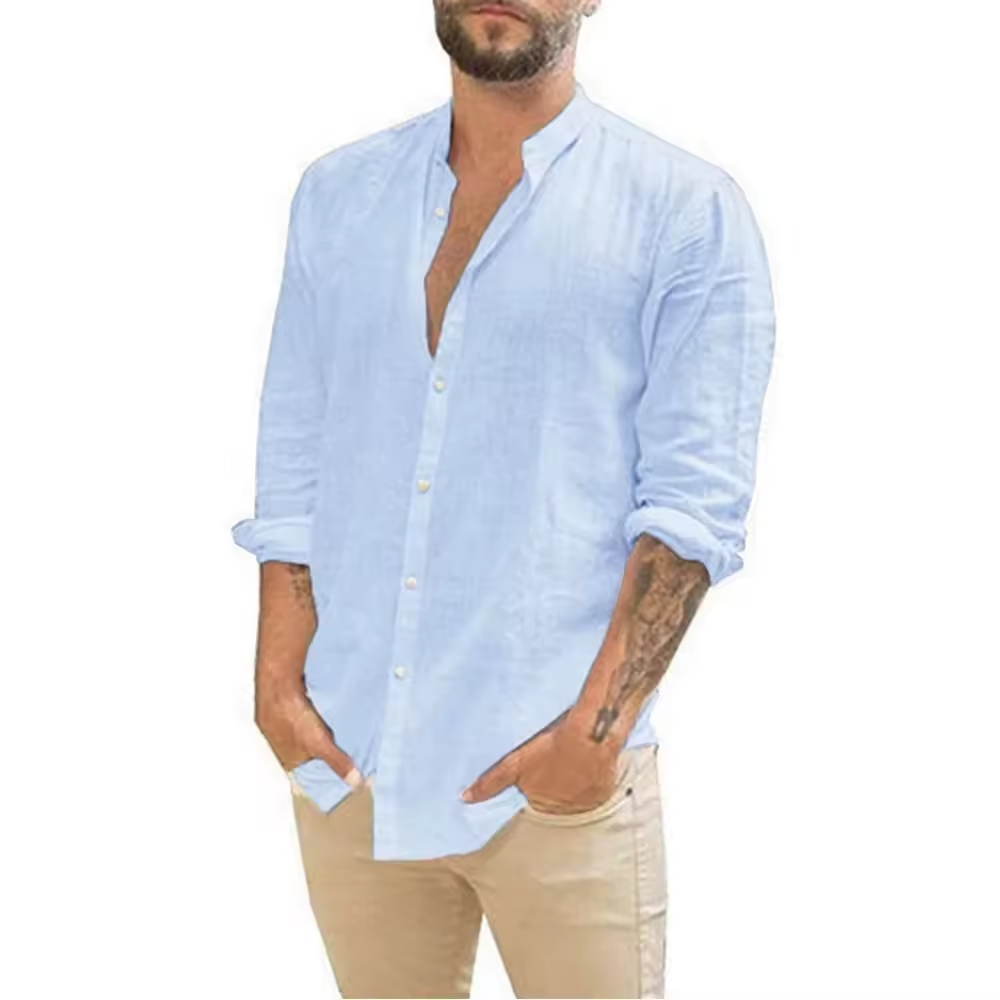 Matteo™ | Chemise manches longues en lin