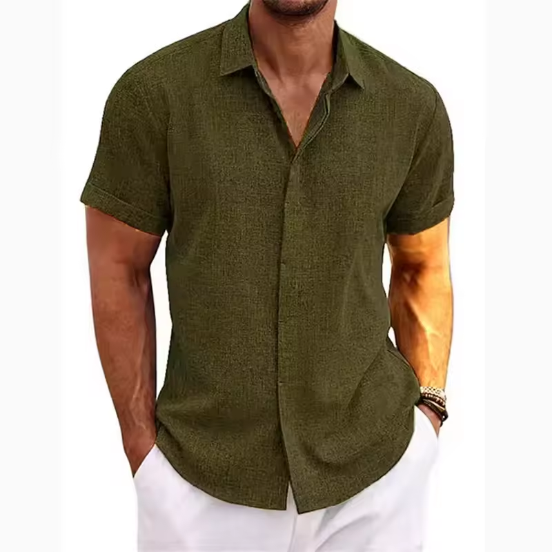Hugo™ | Chemise manches courtes en lin