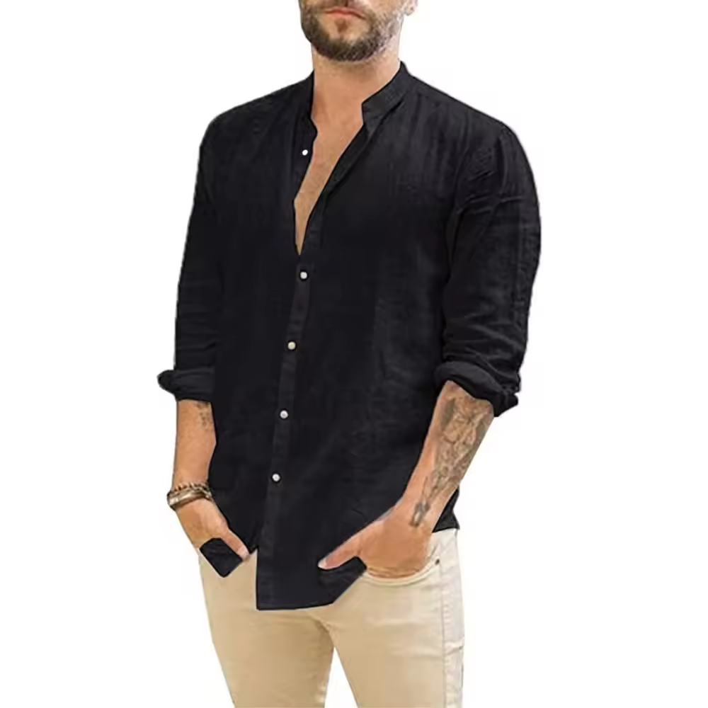 Matteo™ | Chemise manches longues en lin