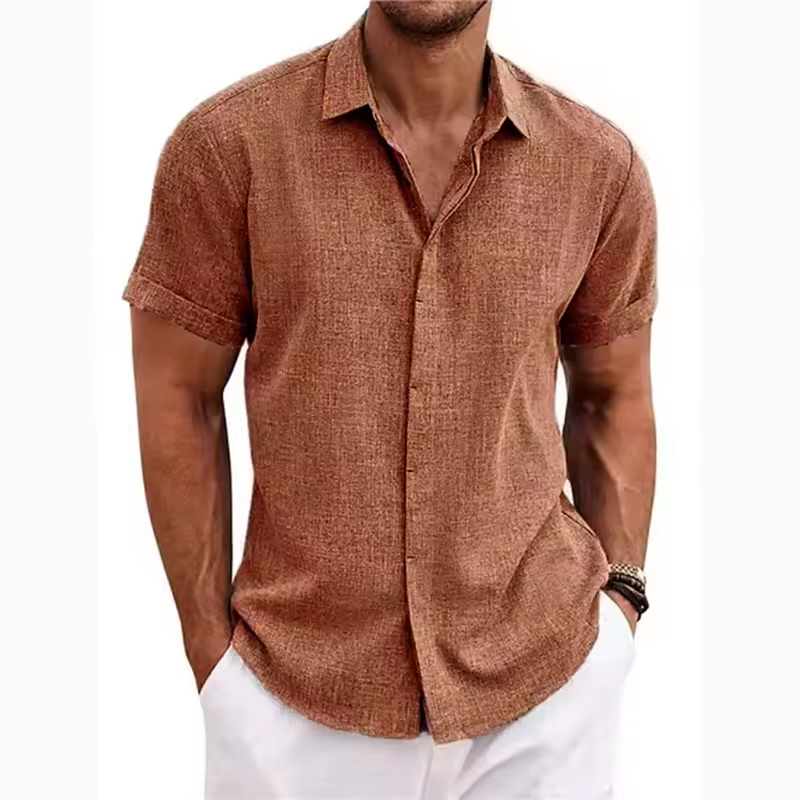Hugo™ | Chemise manches courtes en lin