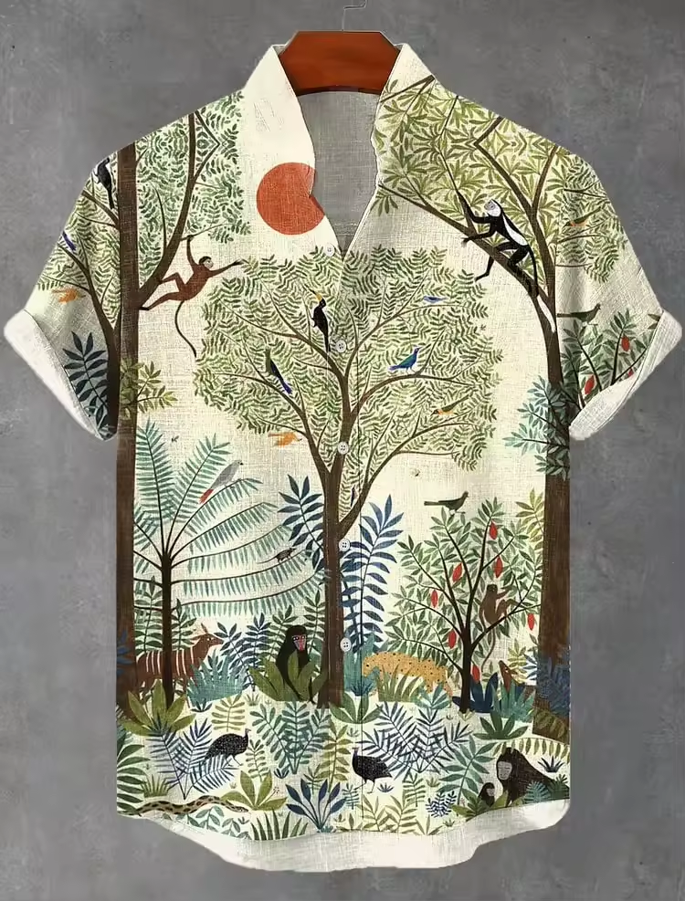 Liam™ | Chemise design coloré