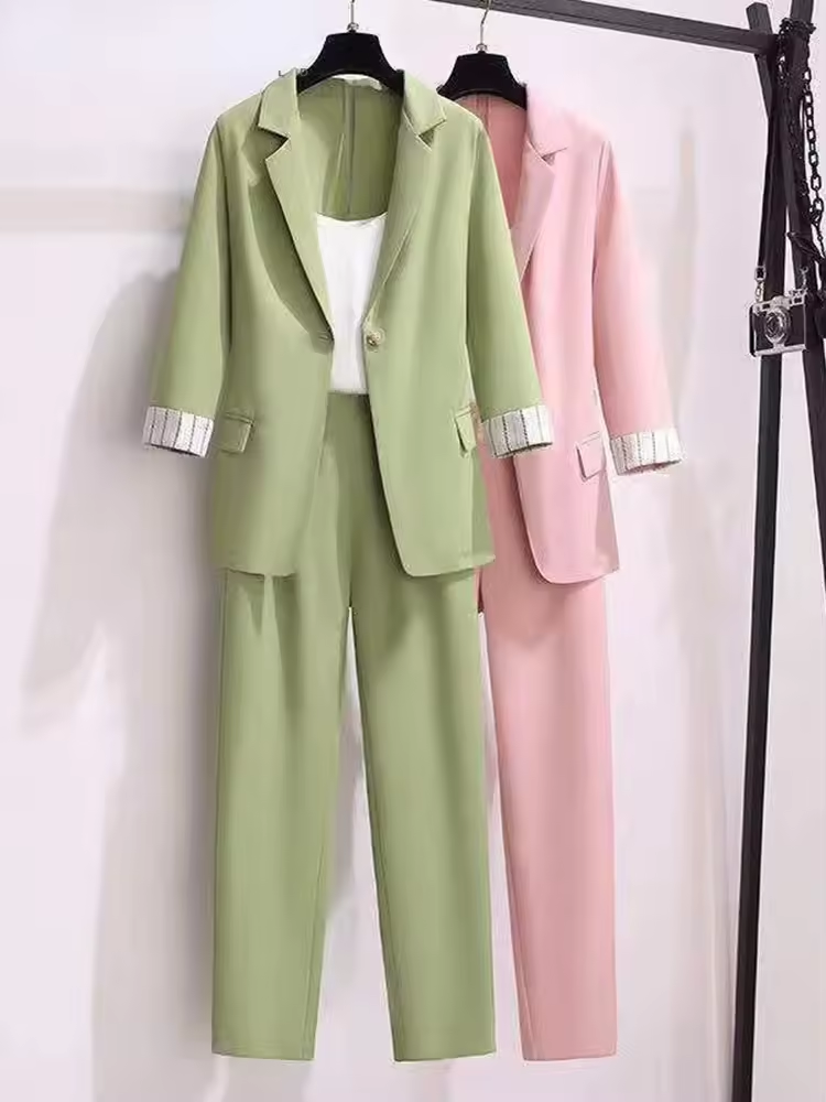 Tess™ | Ensemble 3pc Blazer et Pantalon