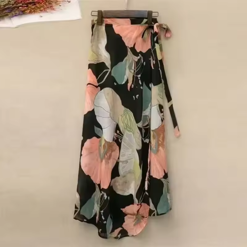Luna™ | Jupe longue motif floral