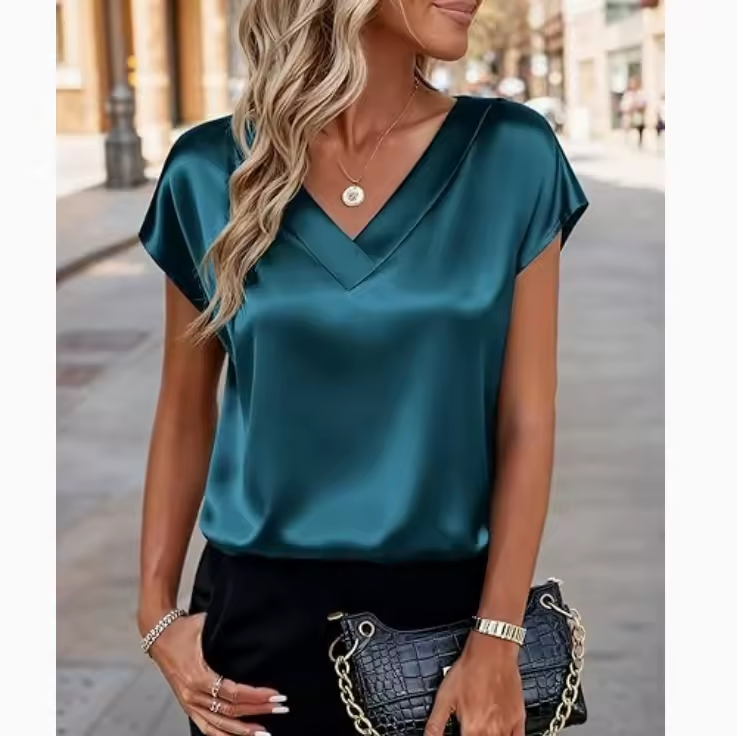 Jade™ | Top élégant effet satin