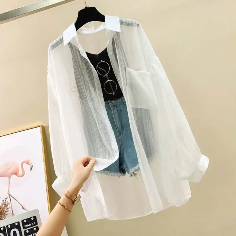 Viola™ | Chemise Transparente Légère