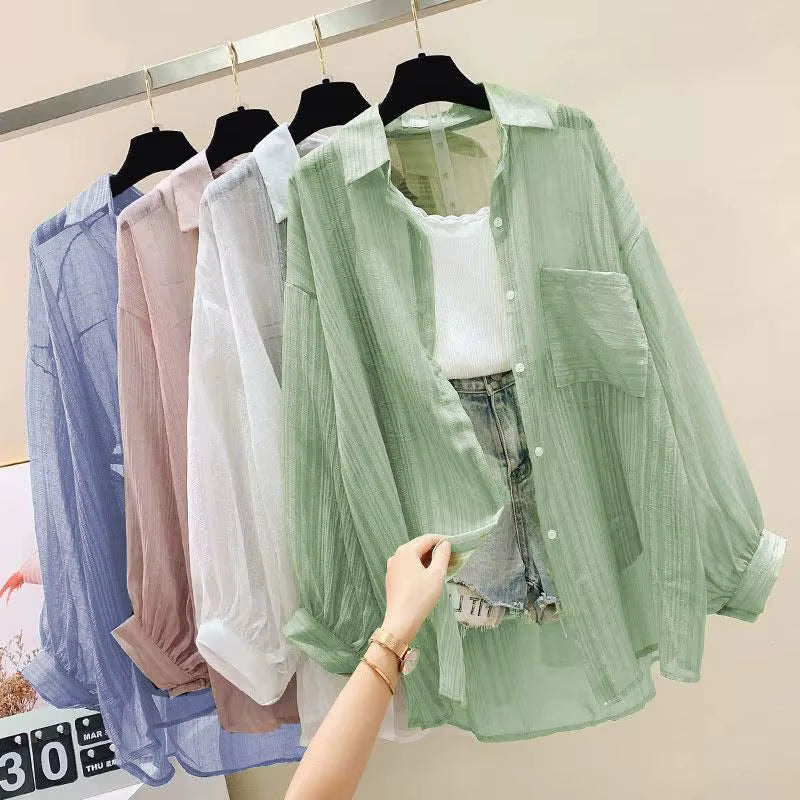 Viola™ | Chemise Transparente Légère