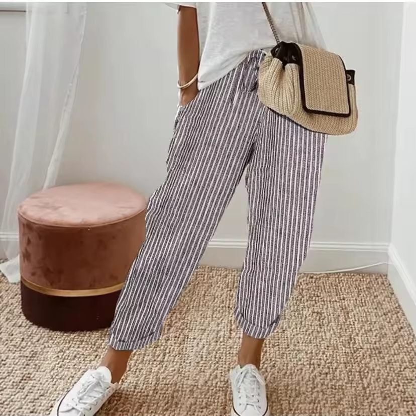 Margot™ | Pantalon d’été à rayures