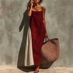 Mila™ | Robe boho bicolore