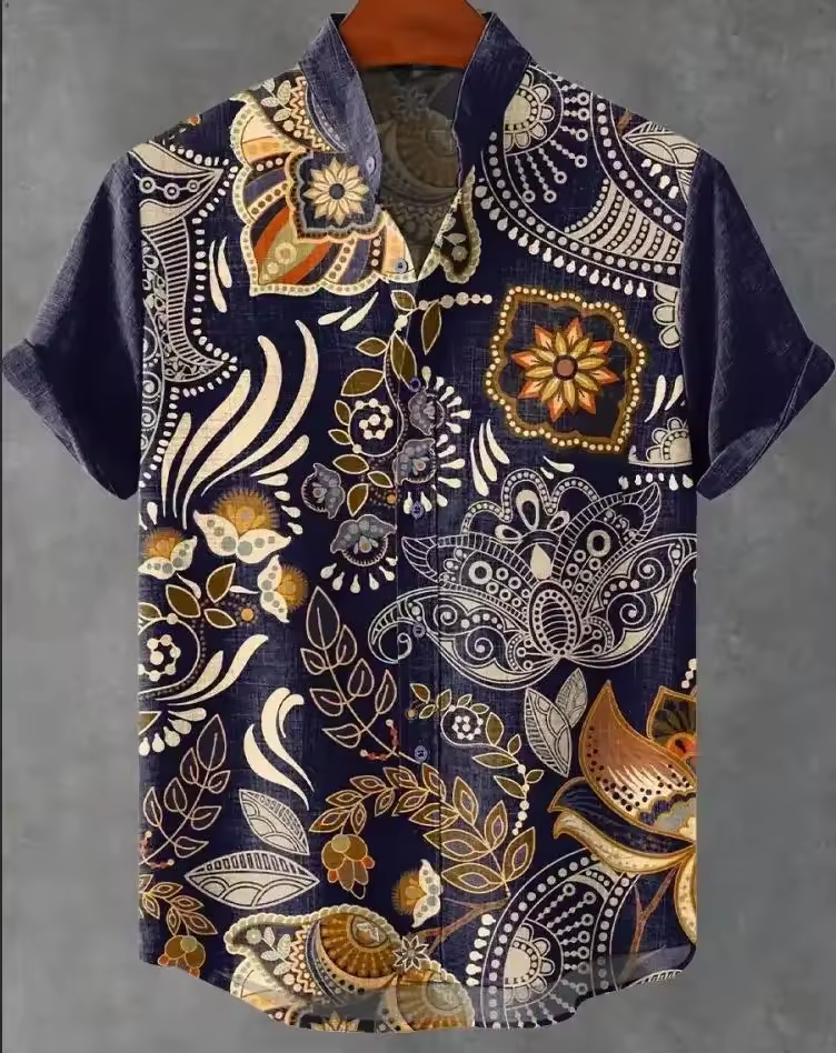 Liam™ | Chemise design coloré