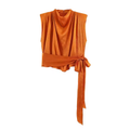Camille™ | Top élégant effet satin