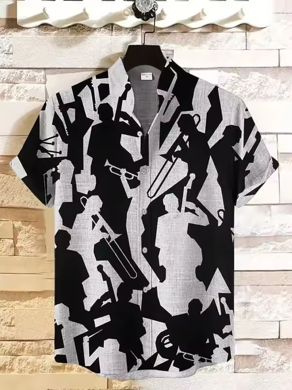 Liam™ | Chemise design coloré