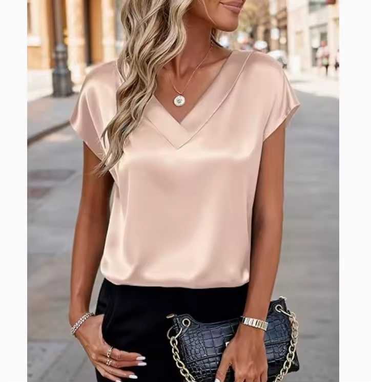 Jade™ | Top élégant effet satin