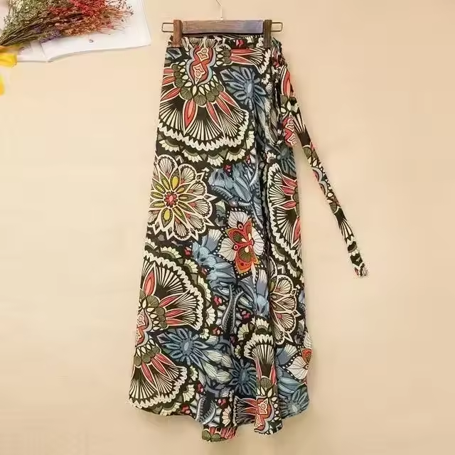 Luna™ | Jupe longue motif floral
