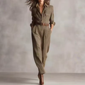 Romy™ | Ensemble Pantalon Carreaux